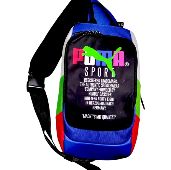 PUMA Forecast One Shoulder Compact Backpack SLING BAG - Picture 2 of 6